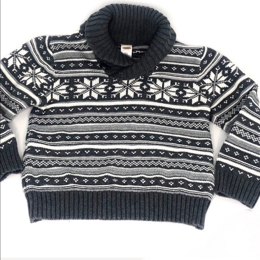Gymboree Heather Gray Holiday Sweater